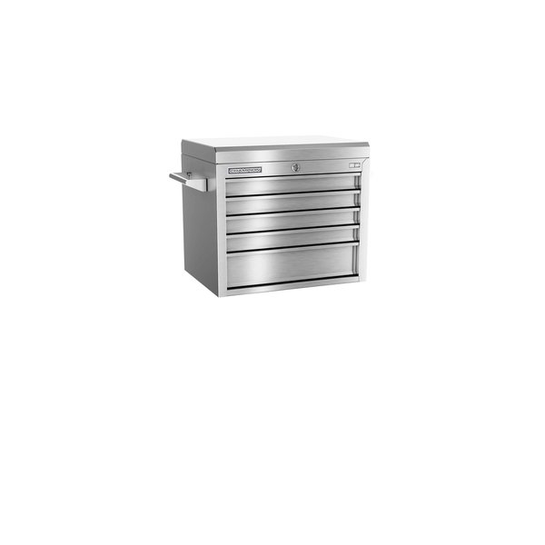 Champion Tool Storage FMPro Plus SST Top Chest, 5 Drawer, Silver, Stainless Steel, 27 in W x 20 in D FMPSA2705TC